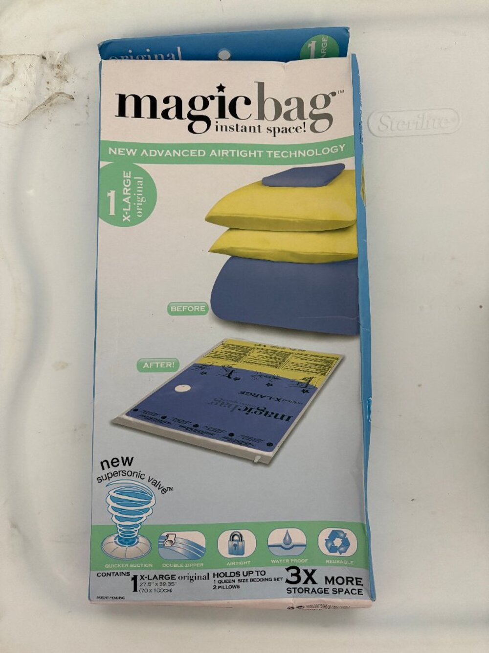 MagicBag Space Bags -  1 Extra Large Bag - New.